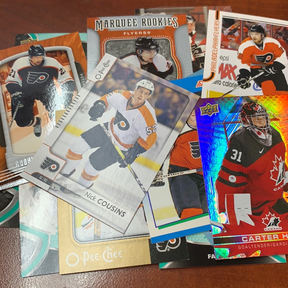 3/$10 15 card from your favourite team the Philadelphia Flyers
